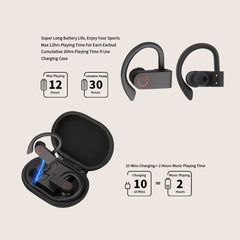 JHO-A9 TWS Auricular inalámbrico Bluetooth t...