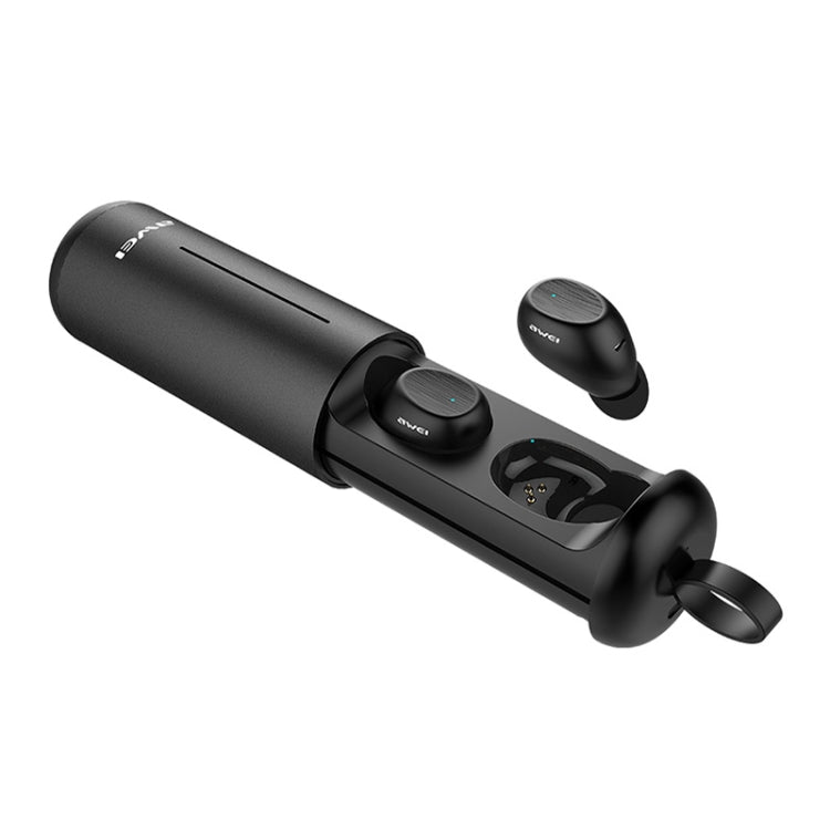 awei T55 TWS Bluetooth V5.0 Ture Auriculares inalámbricos deportivos