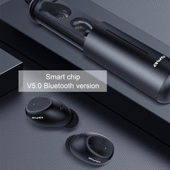 awei T55 TWS Bluetooth V5.0 Ture Auriculares inalámbricos deportivos