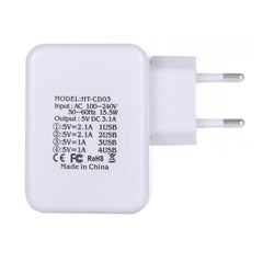 HT-CD03 15.5W 5V 3.1A Cargador de viaje con ...