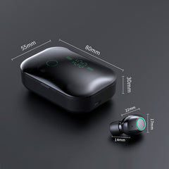 Auriculares Bluetooth estéreo inalámbricos binaurales M7 TWS V5.0