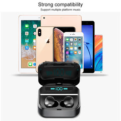 Auriculares Bluetooth estéreo inalámbricos binaurales X7 TWS V5.0