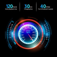 Auriculares Bluetooth estéreo inalámbricos binaurales X7 TWS V5.0
