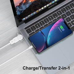 Adaptador USB 2.0 a 8 pines + USB-C / Type-C + Micro USB OTG