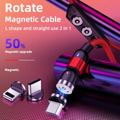 Cable de carga magnético giratorio trenzado ...