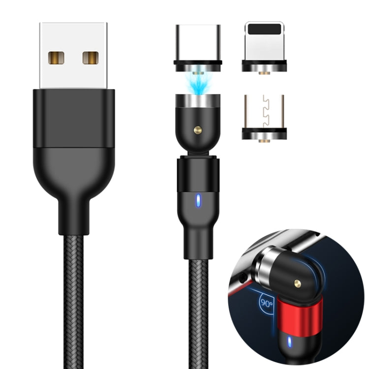 2m 2A Salida 3 en 1 USB a 8 pines + USB-C / ...