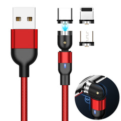 1m 2A Salida 3 en 1 USB a 8 pines + USB-C / ...