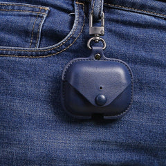 Para AirPods Pro Litchi Texture PU Funda pro...