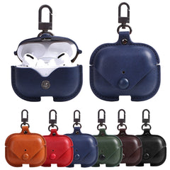 Para AirPods Pro Litchi Texture PU Funda pro...