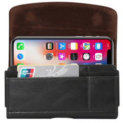 Funda de cuero para iPhone X / XS