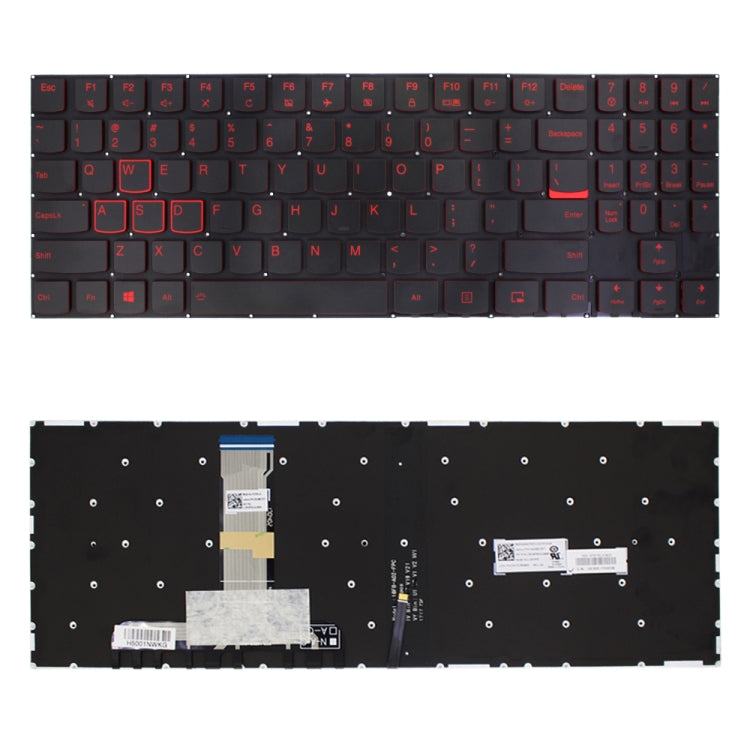 Teclado estadounidense con retroiluminación ...