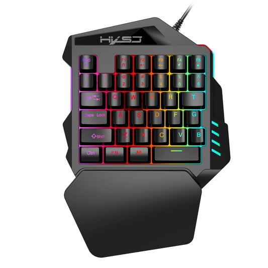 HXSJ V100 Teclado para juegos con cable, ret...