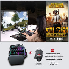 HXSJ V100 Teclado para juegos con cable, ret...