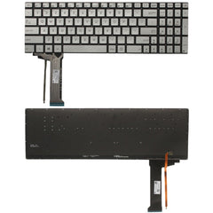 Teclado estadounidense con retroiluminación ...