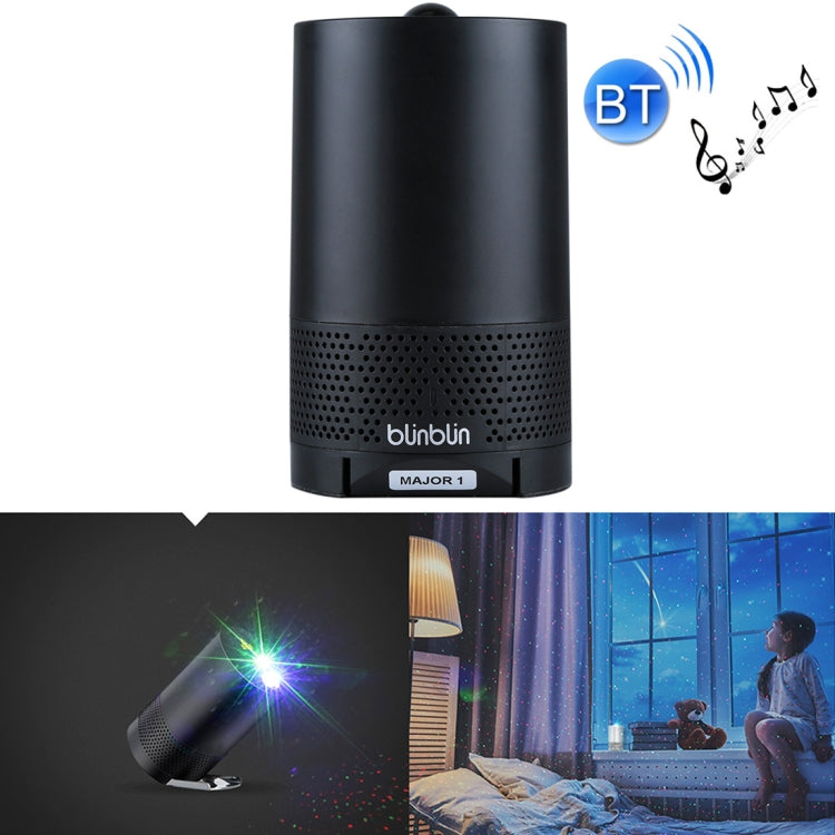 Blinblin Major 1 6W RGB Proyector Láser Altavoz Bluetooth