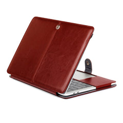 Funda de cuero Crazy Horse para Macbook Pro de 15,4 pulgadas A1707