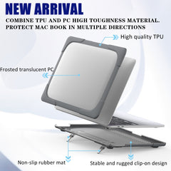 Para MacBook Pro 13 pulgadas 2022 y A2289 / A2251 / A2338 2020 PC + Funda protectora para computadora portátil TPU