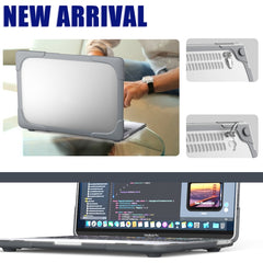 Para MacBook Pro 13 pulgadas 2022 y A2289 / A2251 / A2338 2020 PC + Funda protectora para computadora portátil TPU