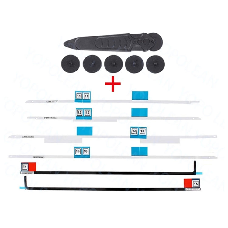 Pegatinas Adhesivas LCD con Herramienta para...