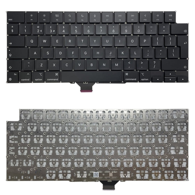 Teclado versión británica para Macbook Pro 1...
