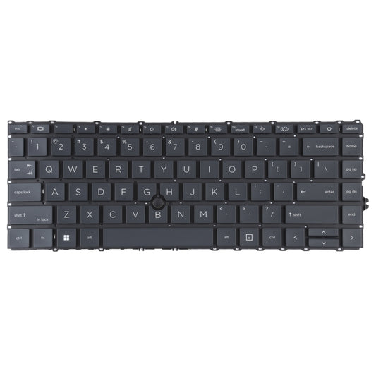 Teclado estadounidense con retroiluminación/puntero para HP Elitebook 840 G7