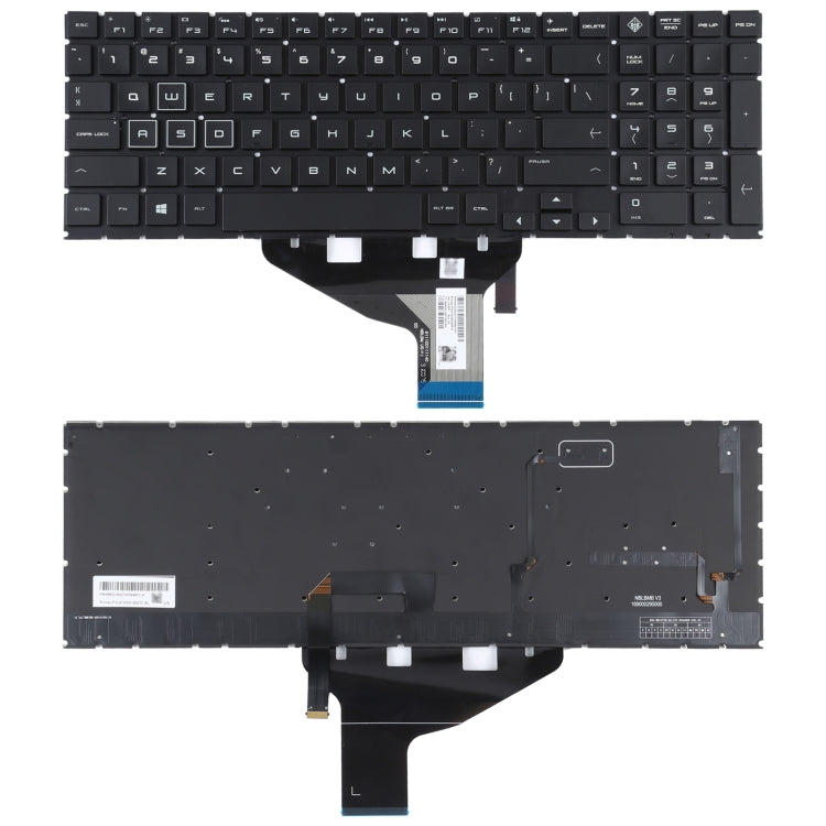 Teclado estadounidense con retroiluminación RGB para HP OMEN 15-DC 15-DH 15T-DC 17-CB