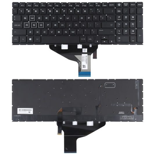 Teclado estadounidense con retroiluminación RGB para HP OMEN 15-DC 15-DH 15T-DC 17-CB