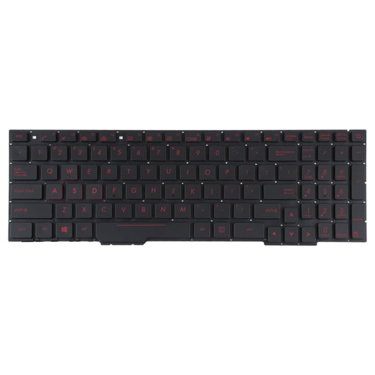 Teclado estadounidense con retroiluminación para Asus GL553VW ZX53V FX53VD