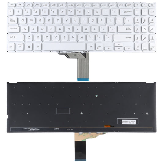 Teclado estadounidense con retroiluminación para Asus Vivobook X512 X512D X512DA