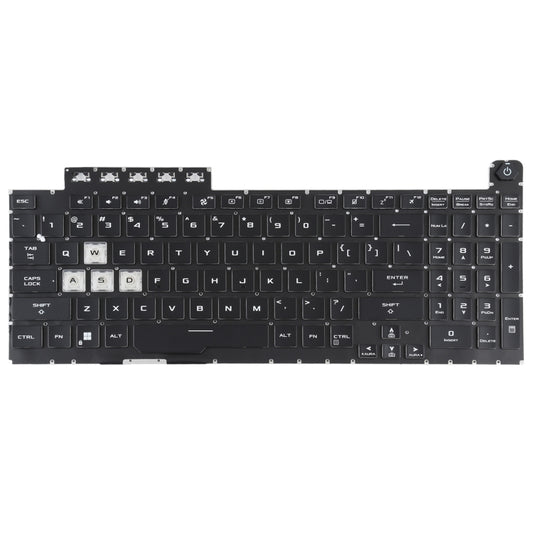 Teclado estadounidense con retroiluminación para Asus TUF Gaming F15 FX506 FA506