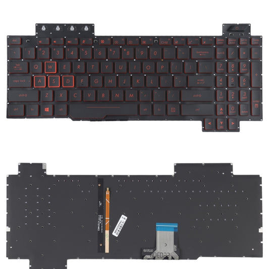 Teclado estadounidense con retroiluminación para Asus FX80 FX80GE FZ80G ZX80G FX505