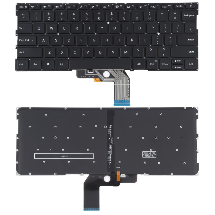 Teclado Americano con Retroiluminación para Xiaomi Mi Air 13.3