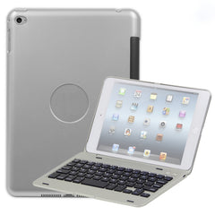 Funda plástica de PU con teclado Bluetooth F1+ para iPad mini 5/4