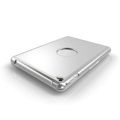F8SM+ Funda de PU con teclado Bluetooth con retroiluminación para iPad mini 4
