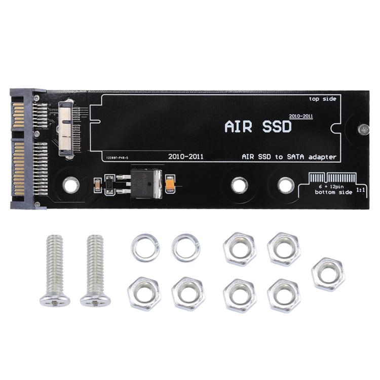 Adaptador SSD a SATA para Macbook Air 11,6 p...
