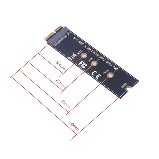 M.2 PCIE NVME SSD a Mac Book Air Pro 2013-20...