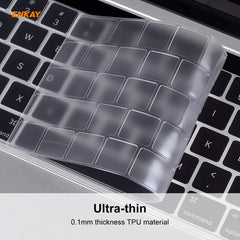 Película de teclado ENKAY TPU para MacBook Pro de 13,3 pulgadas A1706