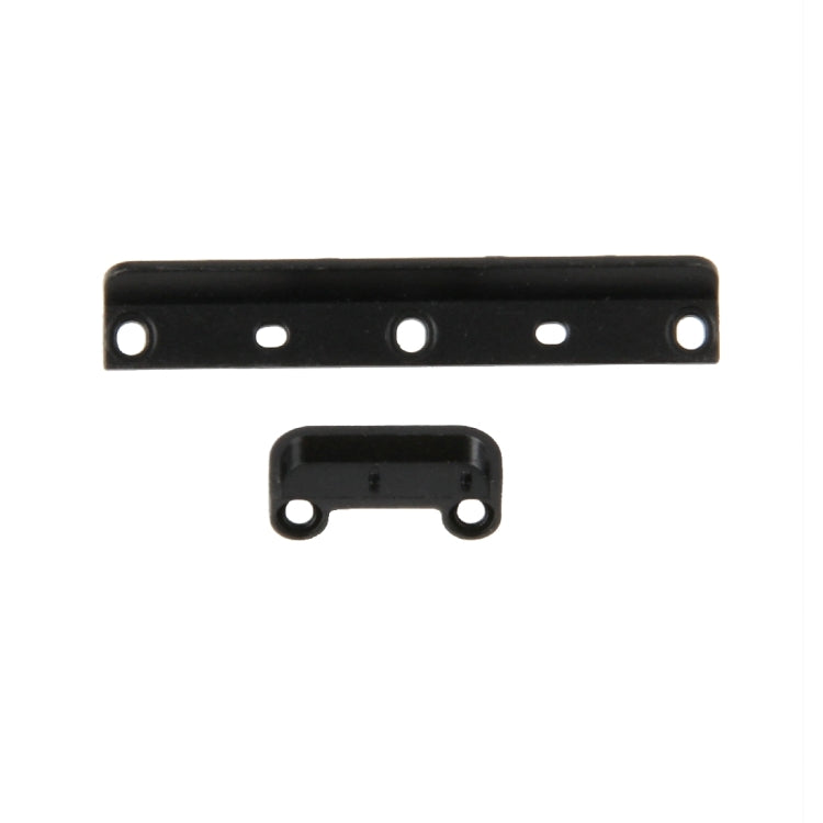 2 piezas para iPad mini 4 Botón de encendido Bloque de hierro (negro)