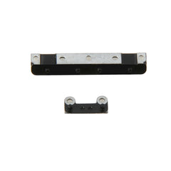 2 piezas para iPad mini 4 Botón de encendido Bloque de hierro (negro)