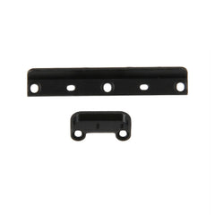 2 piezas para iPad mini 4 Botón de encendido Bloque de hierro (negro)