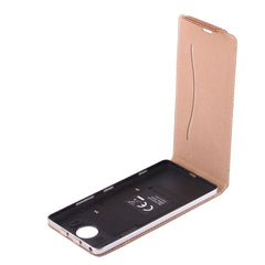 Funda de cuero genuino con tapa Vertical + c...