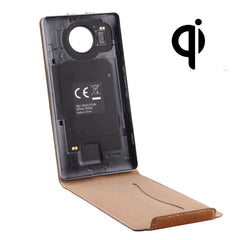 Funda de cuero genuino con tapa Vertical + c...