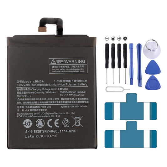 BM3A 3400mAh para batería de polímero de lit...
