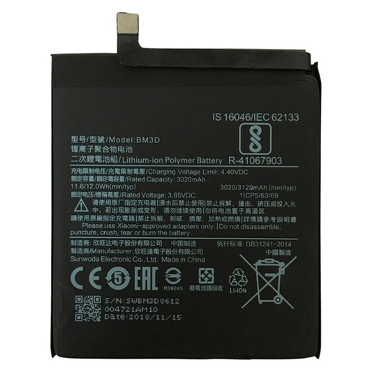 BM3D 3020mAh para batería de polímero de lit...