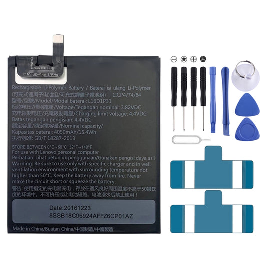 4050mAh L16D1P3 para batería de polímero de ...