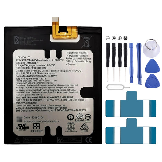 Batería de polímero de litio de 4250mAh L15D...