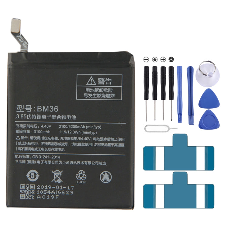BM36 3100mAh para batería de polímero de lit...