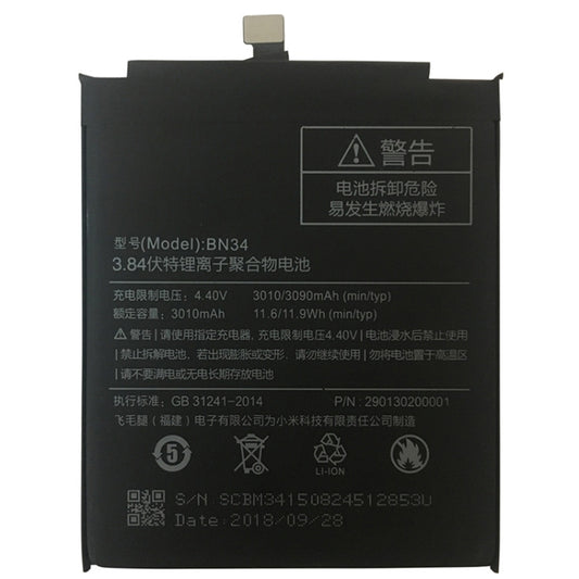 BN34 3010mAh para batería de polímero de lit...