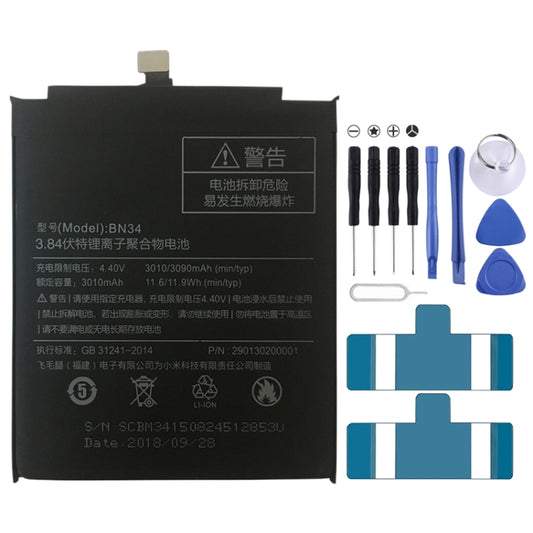 BN34 3010mAh para batería de polímero de lit...