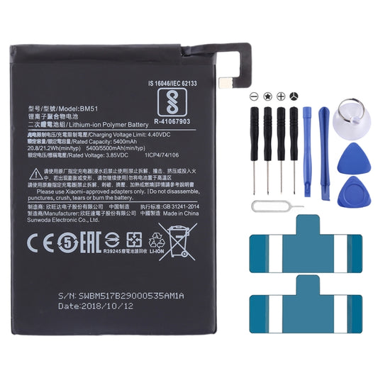 5400mAh BM51 para batería de polímero de lit...